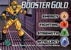 Booster Gold 4-Grid Character Card